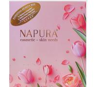 NAPURA Beauty Box con 7 ampollas de 2 ml Detox Tea Power, 7 ampollas de 2 ml Hyaluron Duo, 50 ml Hyaluron Duo Day Cream, hidratante intenso, hidratante