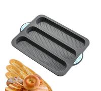 Naqqios Bandeja de horno secundaria - Fundas para sándwiches, bandejas para pan antiadherentes | Molde para pan francés 24x34,5 cm/9,4x13,6 pulgadas, Mo