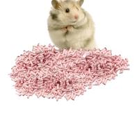 Naqqios Cama para Animales pequeños - 25 x 17 x 8 cm, de Papel Colorido, Relleno de Jaula Suave, Absorbente, Material de para Mascotas, sustrato Esponjoso de Conejo, desodorizante y reciclable