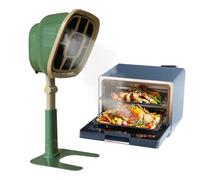 Naqqios Campana de Escritorio - Campana Extractora Ajustable con Fuerte Succión y Bajo Ruido | 3200 RPM, Filtración de Humo para Cocina, Hogar