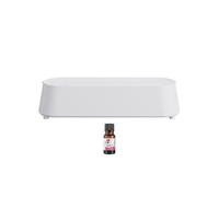 Naqqios Difusor De Llama Humidificador - Difusor De Aromaterapia Silenciosa, Humidificador De Dormitorio Portátil | Humidificador De Dormitorio Silencioso, Difusor De Llama De Chimenea, Combo