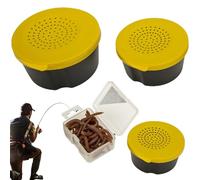 Naqqios Esches Pescado Equipo para las cajas - Escheess de Eschse, cajas de Storegess Baitt | Escshe Esches impermeables de tierra, porta cebo ligero que pescan PE