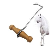 Naqqios Gancho para maletero, tirador de zapatos para caminar, tirador de botas de senderismo, gancho para equipaje de con mango de madera, extractor de zapatos ergonómico, extractor de zapatos