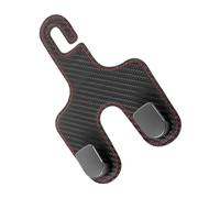 Naqqios Headrest Hooks for Car - Interior Rotating Organizer, Headrest Phone Holder, Car Seat Storage Hooks, Vehicle Accessories, Multi Purpose Organizer, Convenient Purse Coats Umbrellas Clothes Bag