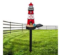 Naqqios Luces de exterior para jardín - Diseño de torre de vigilancia lámpara de camino - Iluminación impermeable para senderos piscina cenador patio balcón césped Driveway valla