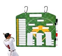 Naqqios Pizarra de entrenamiento de béisbol, pizarra magnética de béisbol, pizarra magnética borrable en seco para entrenamiento de béisbol, pizarra blanca para cancha de béisbol