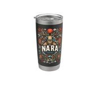Nara Deer Park Spirit Heritage - Recuerdo de viaje de Japón Vaso térmico de acero inoxidable de doble pared