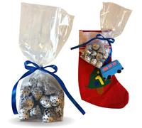 NARAMAKI® Regalo Natale 2022 - Calza Natalizia Con 260gr Cioccolatini + Salvadanaio Piccolo - Confezione Regalo Natale (BACI PERUGINA)