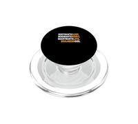 Naranja Color Alma Necesita Dios Naranja Gráfico PopSockets PopGrip para MagSafe