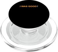 Naranja Color I Was Good At It Gráfico Naranja PopSockets PopGrip para MagSafe