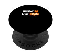 Naranja Color Love Not Hate Orange Gráfico PopSockets PopGrip Adhesivo