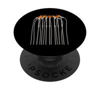 Naranja Color You Know I Speak Up Orange PopSockets PopGrip Adhesivo