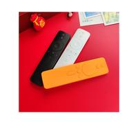 (Naranja) Funda protectora de silicona para control remoto de TV Xiaomi Mi Box S/4x Mi Tv Stick Cover Remote Cover