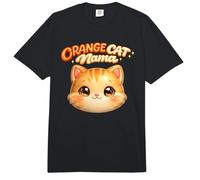 Naranja Gato Mamá Jengibre Tabby Gatito Amante Gato Mamá Comfort Colors Adult Heavyweight T-Shirt