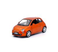 (Naranja (sin caja) Caipo 1:28 Fiat 500 Classics Aleación Diecast Modelo de coche Juguete Pull Back