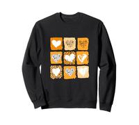 Naranja Wild Hearts Naranja Gráfico Sudadera
