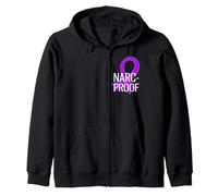Narc Proof Narcisista Abuso Violencia Doméstica Concientización Sudadera con Capucha