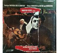 Narcisco Yepes, Guitar. Rodrigo: Fantasia for a Courtier / Ohana: Concerto for Guitar and Orchestra. National Orchestra of Spain Conducted By Rafael Fruhbeck De Burgos.LP
