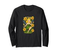 Narciso Fairy Spring Magic Blooming Garden Sprite Manga Larga