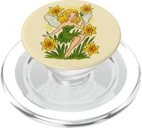 Narciso Fairy Spring Magic Blooming Garden Sprite PopSockets PopGrip para MagSafe