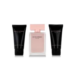 Narciso Rodriguez For Her Eau de Parfum para mujer 50 ml + Gel de ducha 50 ml + Loción corporal