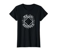 Narcóticos Anónimos: Nos Recuperamos Camiseta gráfica económica, Mujer, Negro, M
