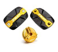 NARDEDP Tapa del depósito de líquido de freno delantero de motocicleta, tapa de llenado de aceite compatible con TMax 560, TMAX 530, 500, TMax530, SX, DX, TECH MAX