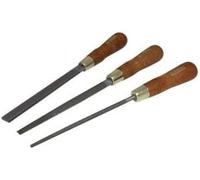 NAREX 854201 - Juego de limas de madera (150 mm, 3 piezas)