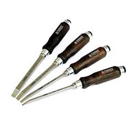 Narex 863600 - Juego de cinceles para embutir (4/6/10/12 mm)