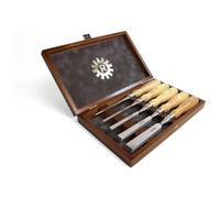 Narex Richter - Juego de 5 cinceles de borde biselado