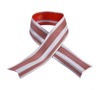 Nariz de escalera de PVC, 1 m de longitud, 50 x 25 mm, antideslizante para borde de escaleras interiores, gris/marrón/amarillo, para fácil instalación y limpieza, protege las esquinas de la escalera