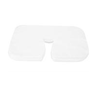 Naroote 100 Fundas de Almohada para Reposacabezas de Spa, Cojín de Masaje Súper Suave para Salón de Belleza, Comodidad, Seguro y Saludable, 13,8 X 11,0 Pulgadas, Silla de Masaje Portátil