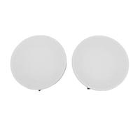 Naroote 2 Cubiertas de Rejilla para Altavoz de Techo, Anillo Decorativo Magnético, Cubierta de Malla Metálica, Protector de Parrilla para Altavoz con Diseño de Fácil Instalación, Ideal para Techos y