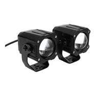 Naroote 2 Luces LED sin Látigo RGBW Haz de Punto de Persecución de 4300 Pies de Alcance de Aleación de Aluminio IP68 Remoto y Interruptor Basculante para Motocicletas ATV UTV SXS