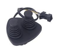 Naroote 7919040043 Manija de Control de Palanca de Mando de Carretilla Elevadora Unidad de Control de Doble Manija Mecanizada con Precisión CNC para E14 16 18 20 335, Excelente Rendimiento
