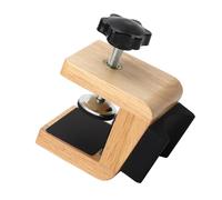 Naroote Abrazadera de Metal para Base de Guitarra, Abrazadera de Mesa de Guitarra Portátil, Soporte Antideslizante para con Tornillo Ajustable, de Montaje de Mesa Universal en Forma de C para bajo