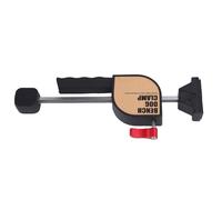 Naroote Abrazadera para Perros de Banco, 2 Piezas de Elementos de Sujeción para Banco de Trabajo de Carpintería con Tornillo Ajustable y Almohadilla de Goma, para Fresado, Perforación,