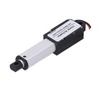 Naroote Actuador Lineal 12V, Actuador 12V 30 Mm DC Canceling de Ruido Cortocircuito Protección Impermeable Eléctrico Mini Lineal Eléctrico (#3)