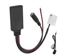 Naroote Adaptador Bluetooth AUX-IN de 12 Pines Compacto y Portátil para Llamadas Manos Libres con Smartphone en Vehículos RCD210 RCD300 RCD310 con Material ABS de