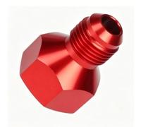 Naroote Adaptador de Aluminio Práctico para Manguera Reductora 10AN Hembra a 6AN Macho para Maquinaria Agrícola 2 Unidades (AN8 hembra a AN6 macho)