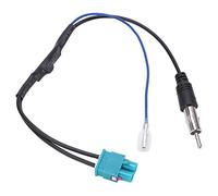 Naroote Adaptador de Antena de Radio RF para Coche FAKRA Dual con Amplificador de Repuesto para AG RNS510 MFD3 RCD510 310, Construcción de Metal Plástico, Fácil Instalación, 1 Pieza