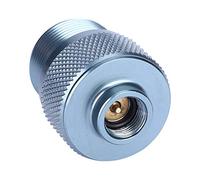 Naroote Adaptador de Tanque de Gas, Adaptador de Estufa de Gas, Adaptador de Válvula de Convertidor de Tanque de Gas de Aleación de Aluminio Adaptador de Contenedor de Gas de Tablón de Válvula para