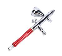 Naroote Aerógrafo Boquilla de 0,3 Mm Taza de 7 Cc Mini Cepillo de Aire Portátil de Mano Ajuste Flexible Pulverización Precisa para Arte Uñas Decoración Pasteles Modelo Coloración