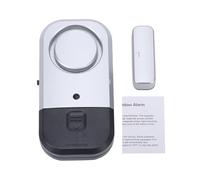 Naroote Alarmas Puerta y Ventana Paquete 5, Sensor Magnetizado 130 DB Alarma Seguridad Fuerte, Indicador Batería Baja para Seguridad en el Hogar Piscina Apartamentos Oficinas (M-820)