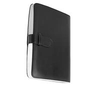 Naroote Álbum de Fotos de 3 Pulgadas 256 Bolsillos, álbum de Fotos 256 Pockets Collection Book Anti-Salty Water Waterproof para Tarjetas Bancarias para Entradas de Cine (Black)