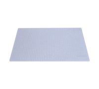 Naroote Alfombra de Corte, Accesorios de Costura Almohadilla de Corte Translúcido Tablero de sin Deslizamiento con Herramienta de No Reflectante Hecha a Mano para Manualidades para Estampillas de