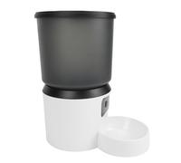 Naroote Alimentador Automático para Mascotas de 4 litros, Control Inteligente de Aplicación WiFi, Dispensador de Comida para Perros y Gatos de Gran Capacidad con Batería USB de Doble