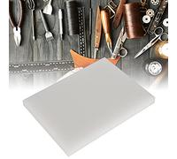 Naroote Almohadilla de Perforación para Manualidades de Cuero para Proyectos Fáciles de Bricolaje, Material Plástico Duradero, Resistente a Altas Temperaturas y a la Corrosión, 1 Unidad, 190 X 140 X