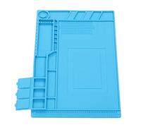 Naroote Almohadilla de Silicona con Aislamiento Térmico, Diseño Cómodo, Resistente a Altas Temperaturas, Alfombrilla de Mantenimiento Electrónico para Reparación de PCB, 1 Pieza