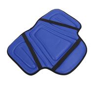 Naroote Almohadilla para Silla de Montar, Cojín Terapéutico Que Distribuye la Presión, Almohadilla Antideslizante Que Absorbe los Golpes con Inserciones de Espuma Viscoelástica, Ideal para una (Blue)